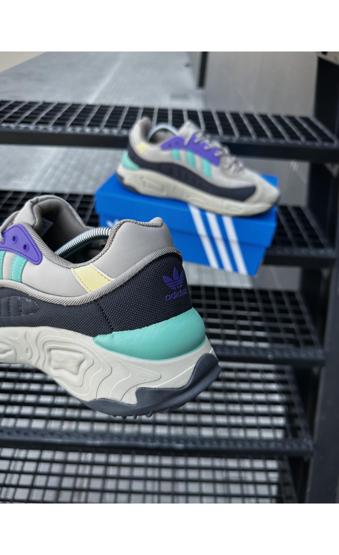 Чоловічі кросівки  Кросівки adidas oznova (beige) cordura (2547-9)