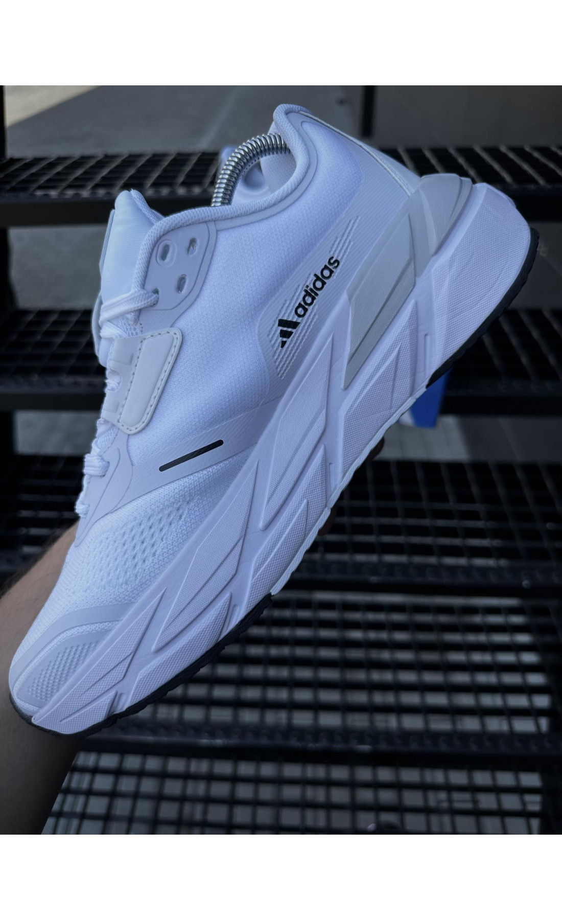 Чоловічі кросівки  Кросівки adidas adistar . (білі) (5539-1)