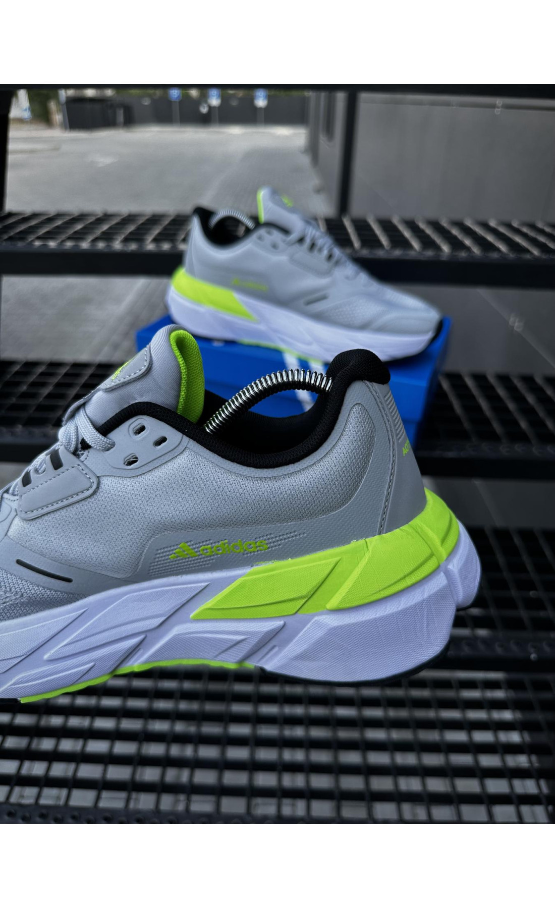 Чоловічі кросівки  Кросівки adidas adistar . (світло сірі) (5539-3)