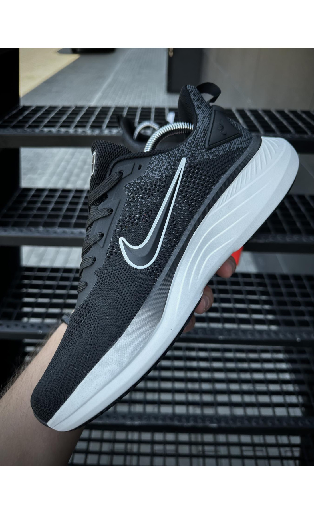 Чоловічі кросівки  Кросівки nike running quest t (чорні) (8683-2)