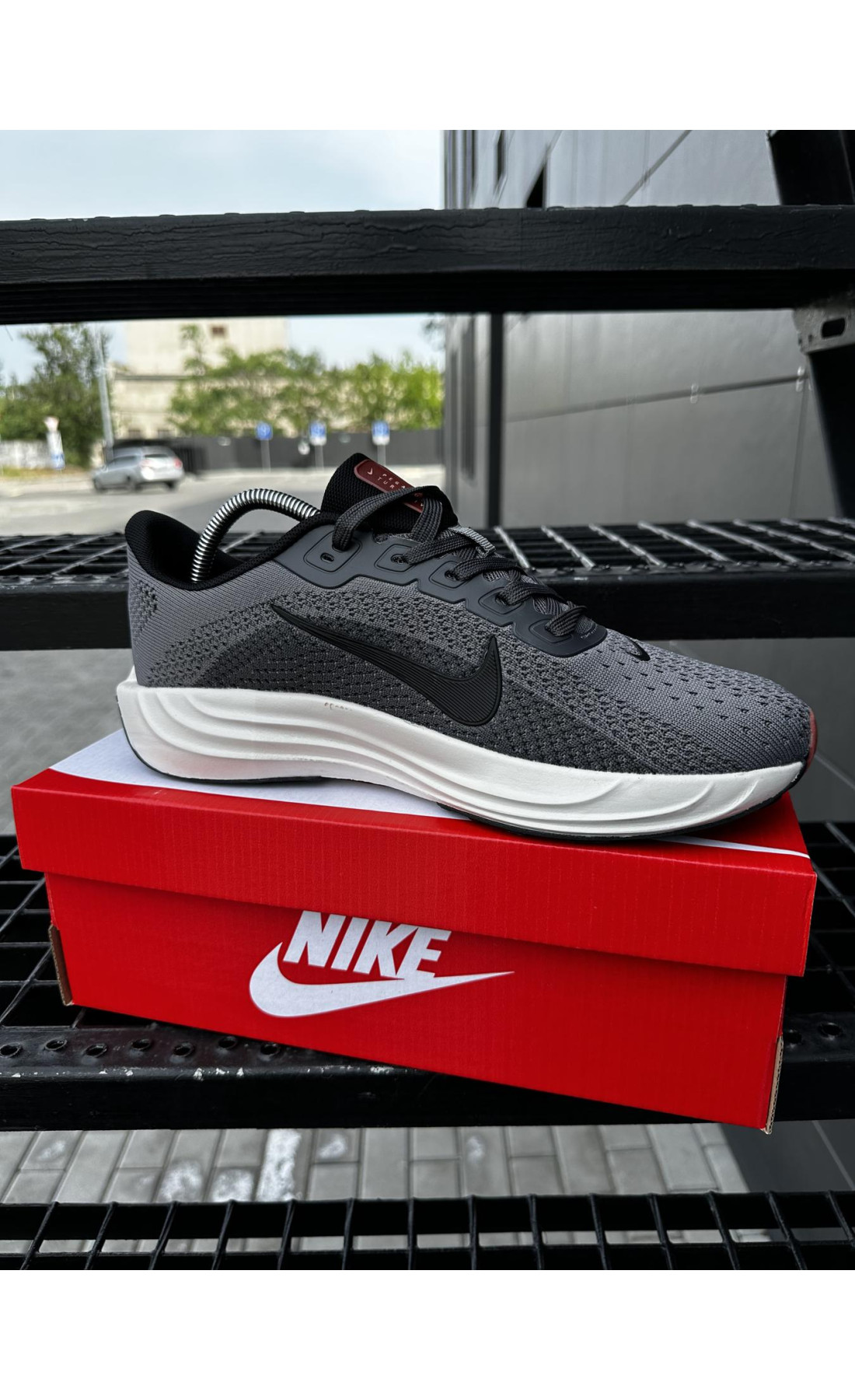 Чоловічі кросівки  Кросівки nike zoomx pegasus flyknit (d. gray) (3080-2)