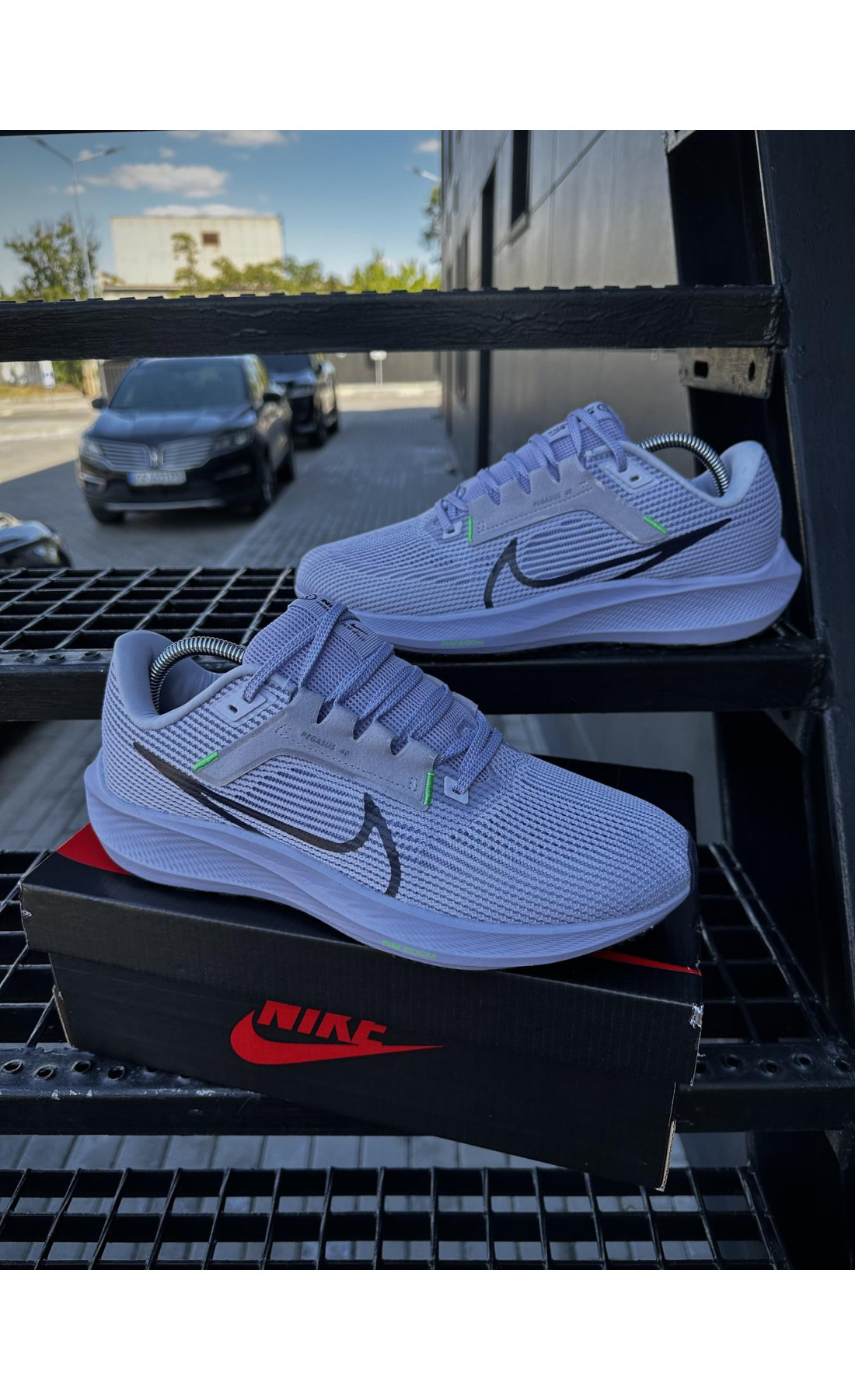 Чоловічі кросівки  Кросівки nike zoom pegasus (purple) (0026-2)