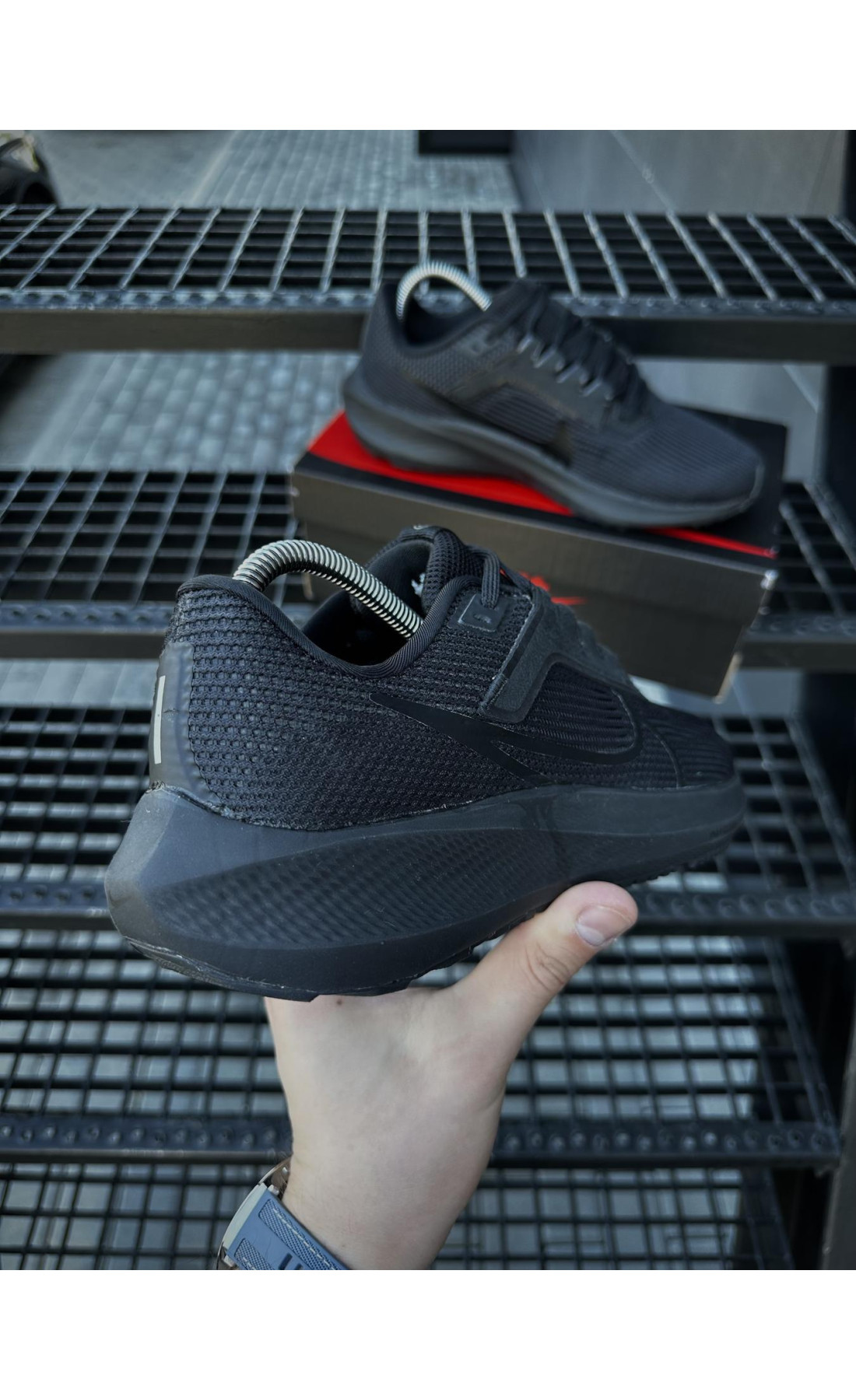 Чоловічі кросівки  Кросівки nike zoom pegasus (black) (0026-8)