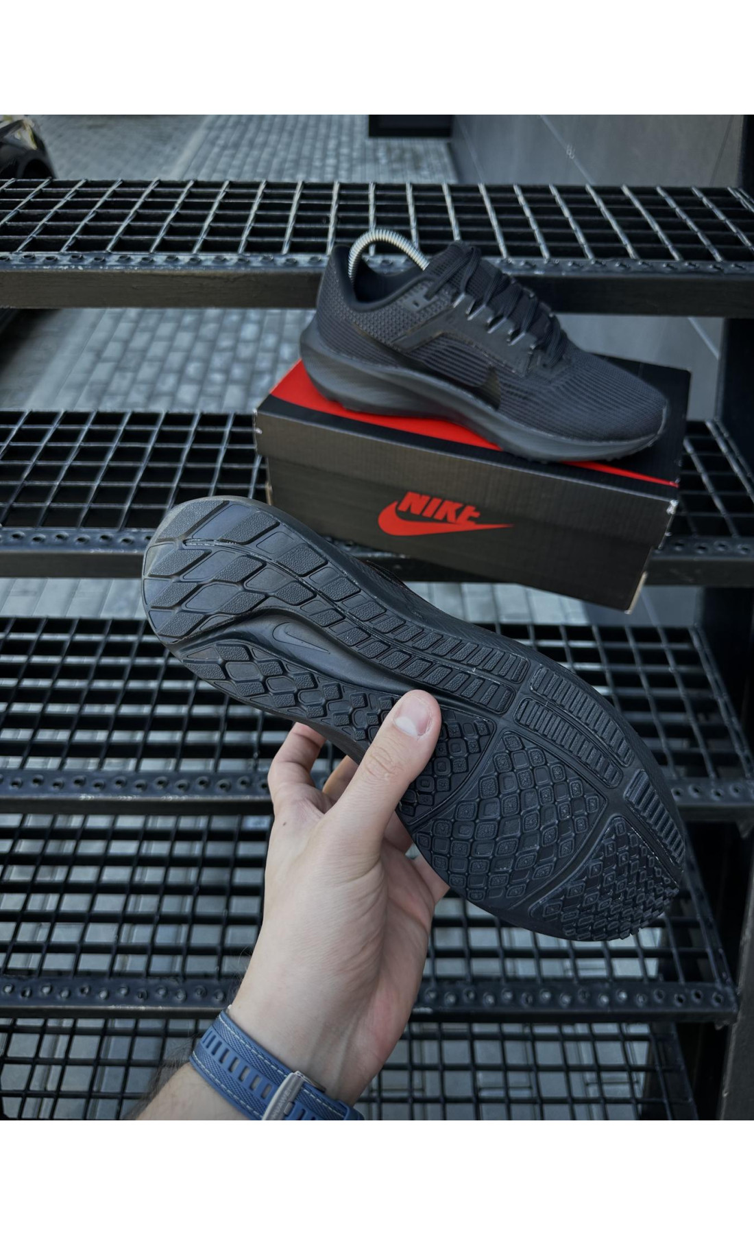 Чоловічі кросівки  Кросівки nike zoom pegasus (black) (0026-8)