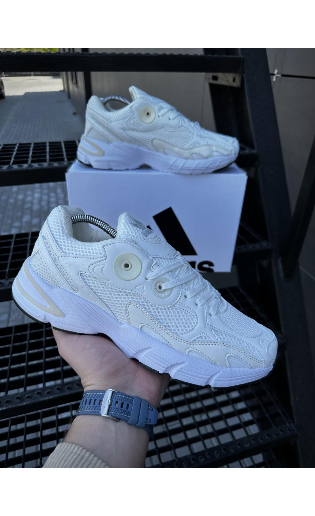 Чоловічі кросівки  Кросівки adidas astir (white) (2000-7)