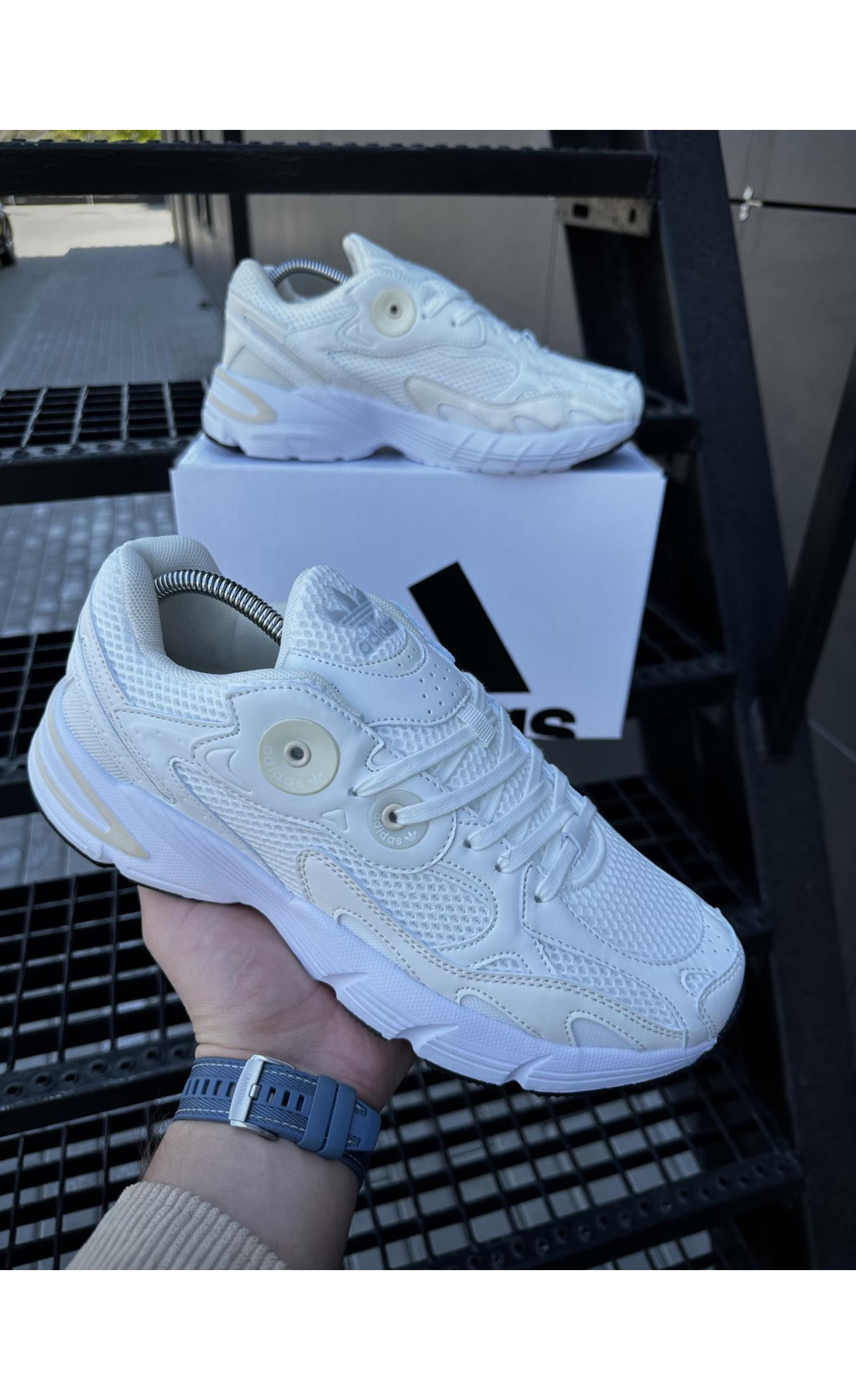 Чоловічі кросівки  Кросівки adidas astir (white) (2000-7)