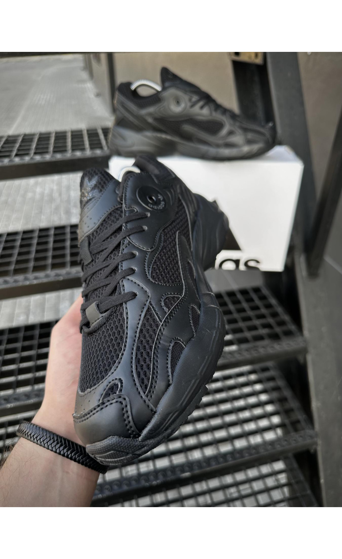 Чоловічі кросівки  Кросівки adidas astir (all black) (2000-9)