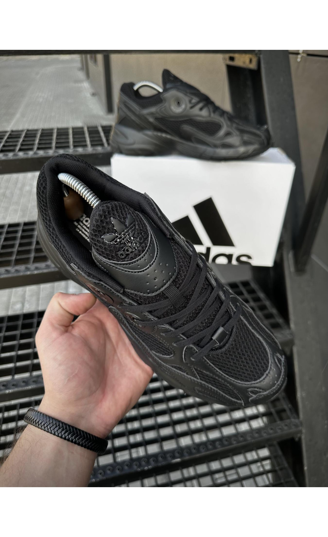 Чоловічі кросівки  Кросівки adidas astir (all black) (2000-9)