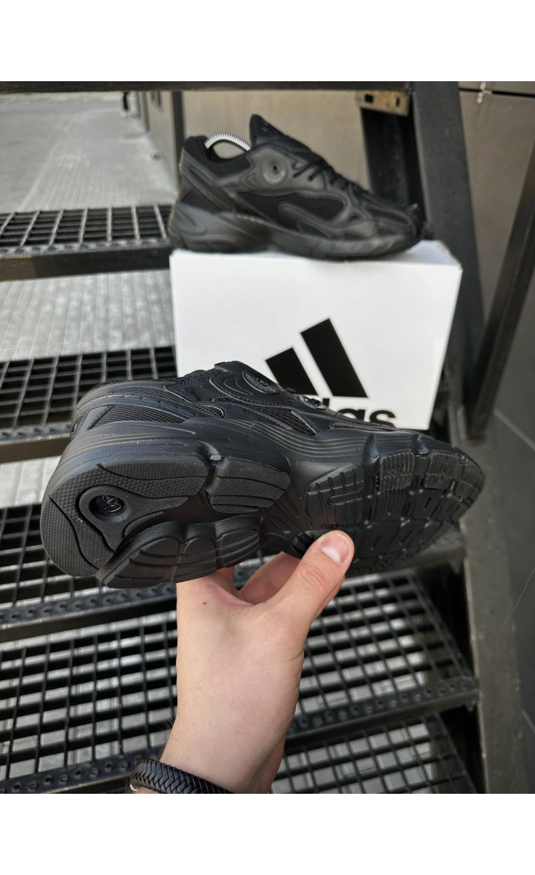 Чоловічі кросівки  Кросівки adidas astir (all black) (2000-9)