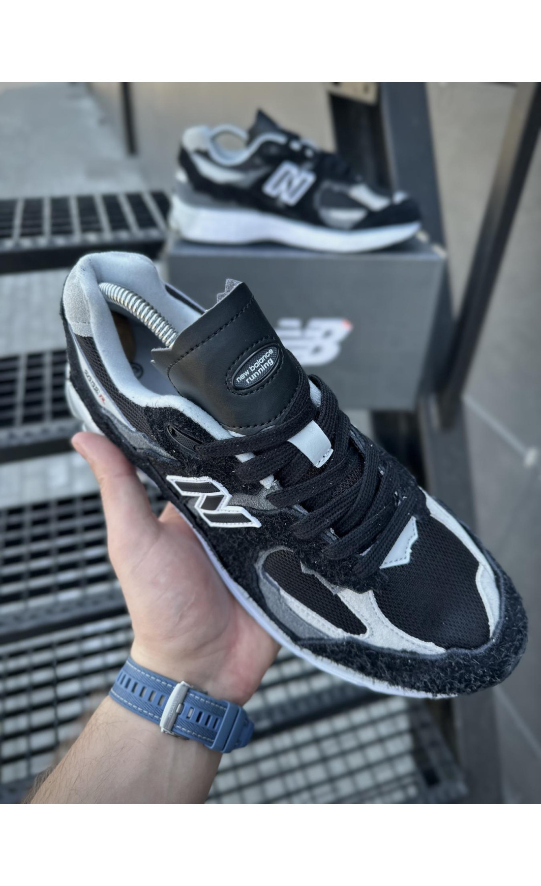 Чоловічі кросівки  Кросівки new balance r (black) (5513-2)