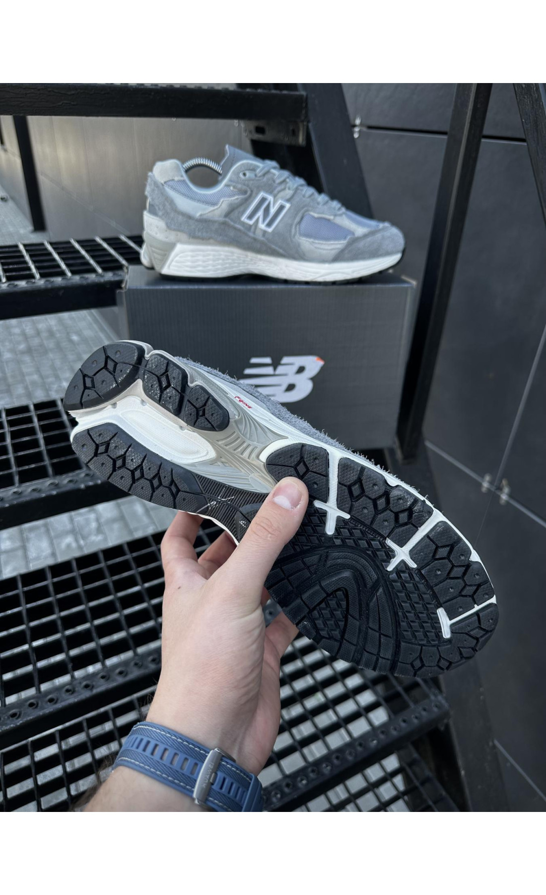 Чоловічі кросівки  Кросівки new balance r (dark gray) (5513-4)