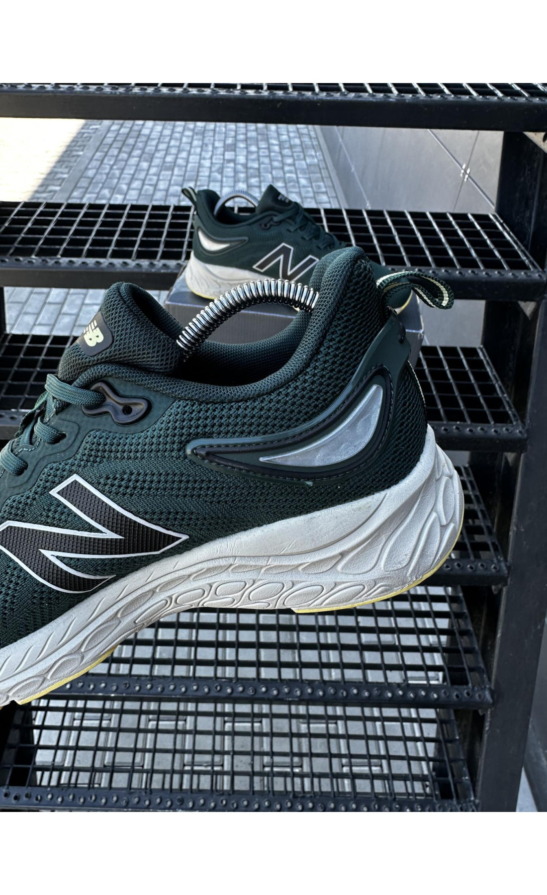 Чоловічі кросівки  Кросівки new balance fresh foam (зелені) (832-9)