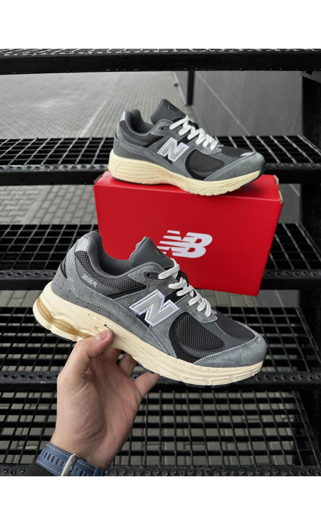 Чоловічі кросівки  Кросівки new balance r (dark gray) (2002-6)