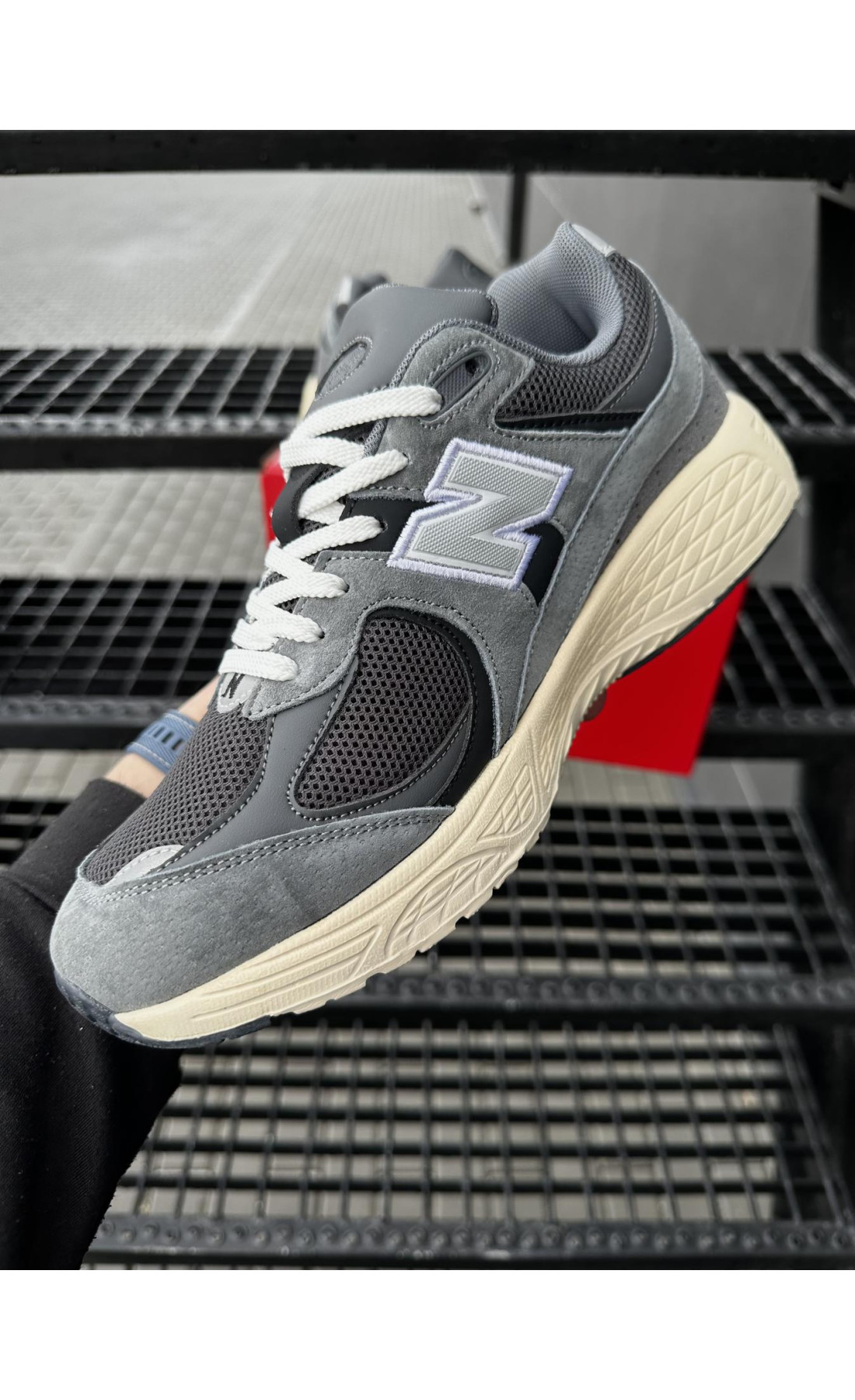 Чоловічі кросівки  Кросівки new balance r (dark gray) (2002-6)