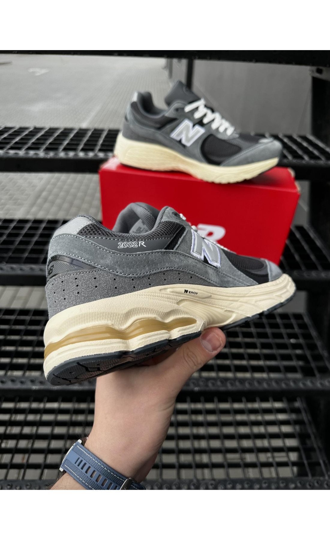 Чоловічі кросівки  Кросівки new balance r (dark gray) (2002-6)