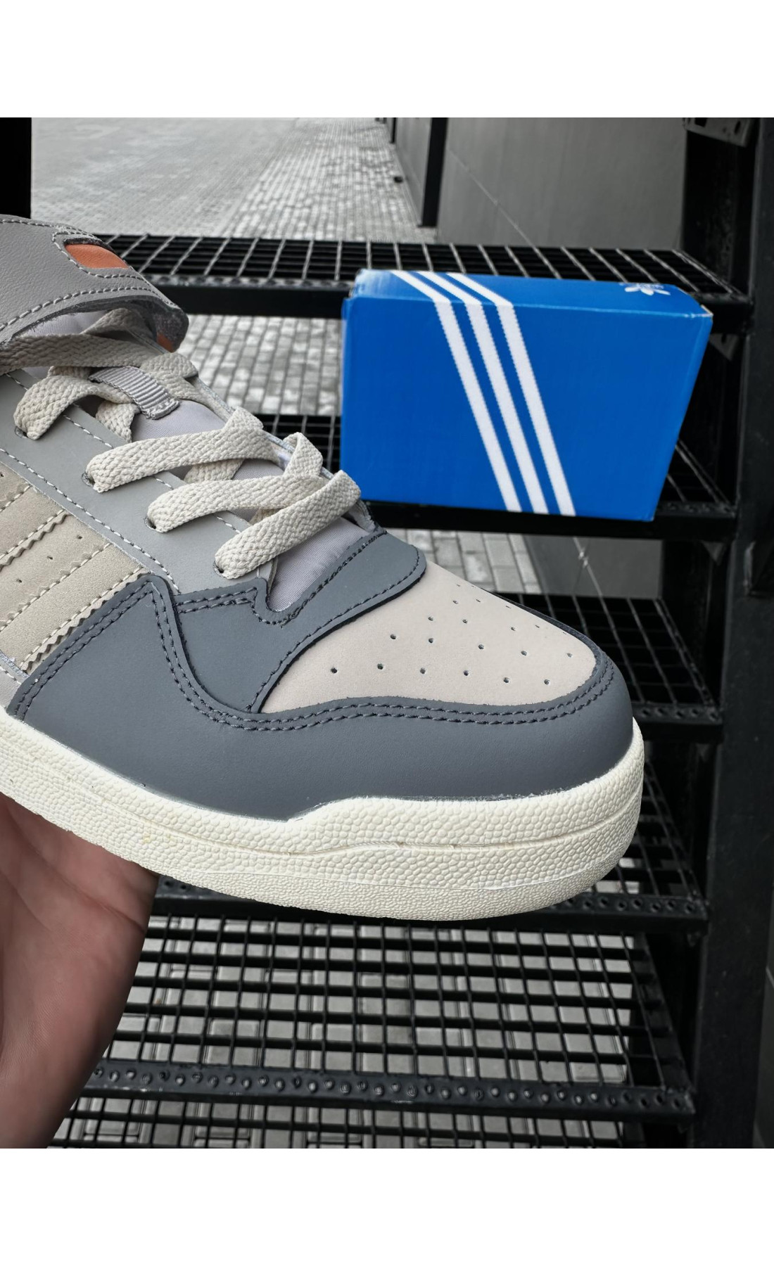 Чоловічі кросівки  Кросівки adidas forum low (color) (775-15)
