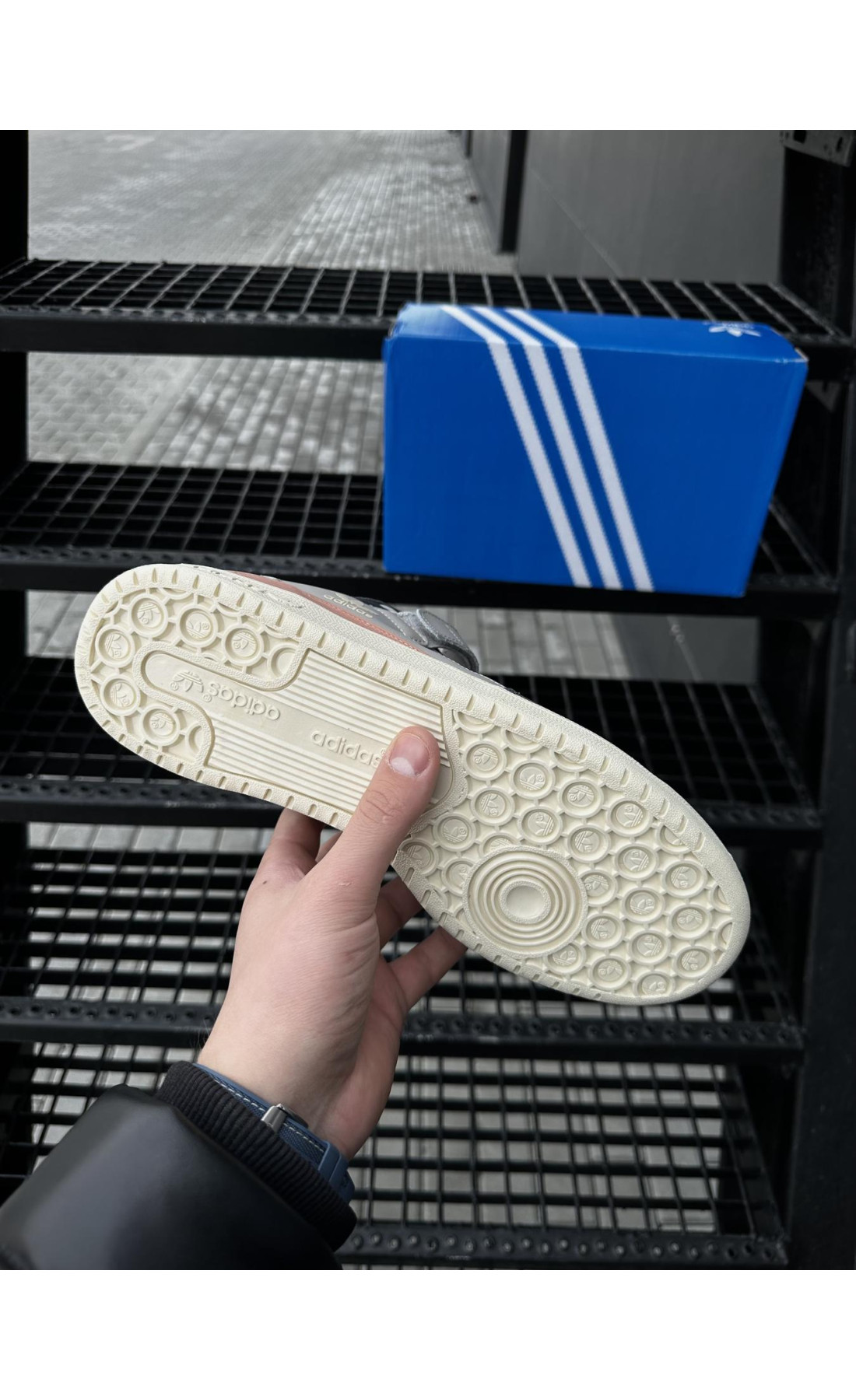 Чоловічі кросівки  Кросівки adidas forum low (color) (775-15)