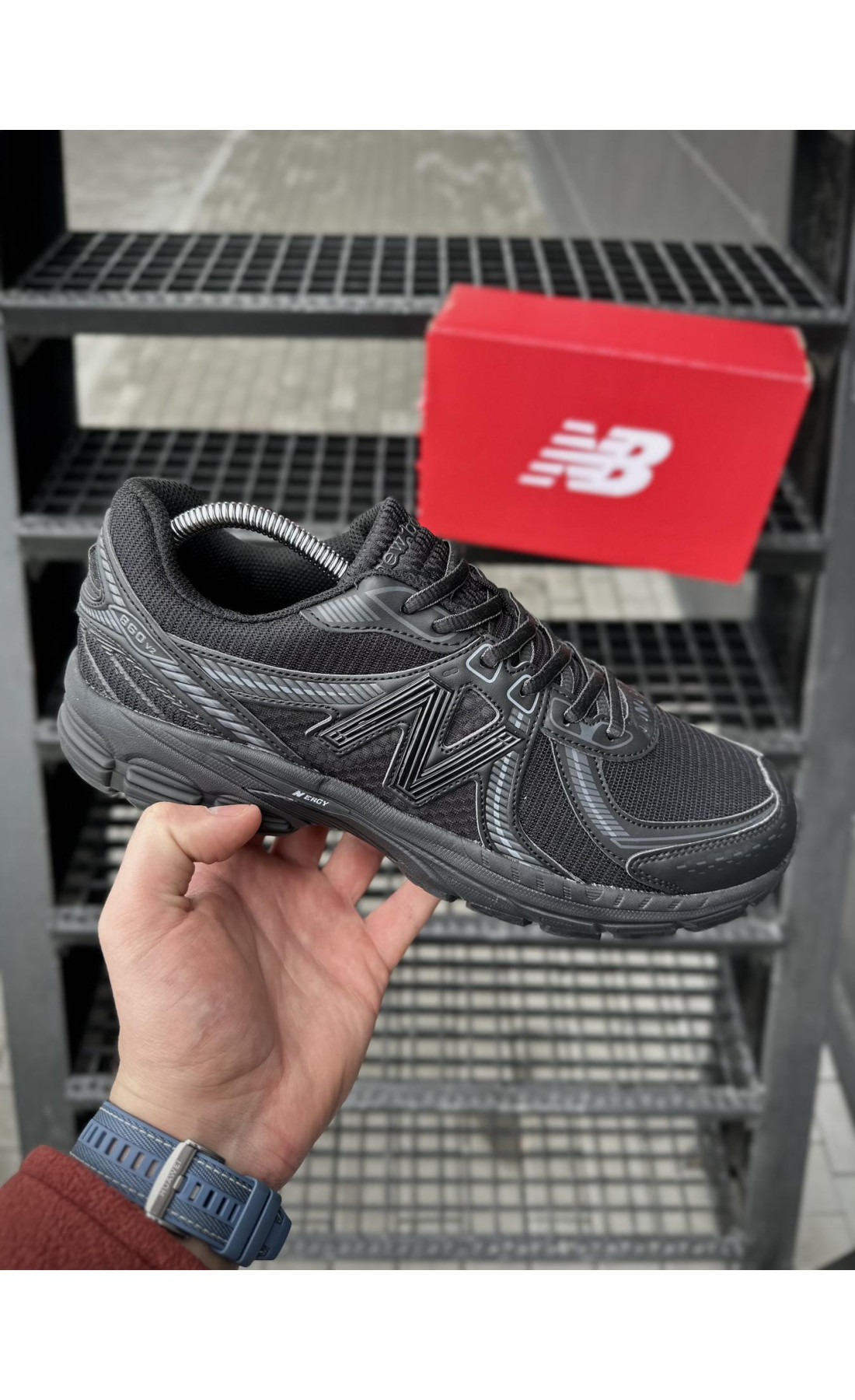 Чоловічі кросівки  Кросівки new balance v (black) (2811-1)