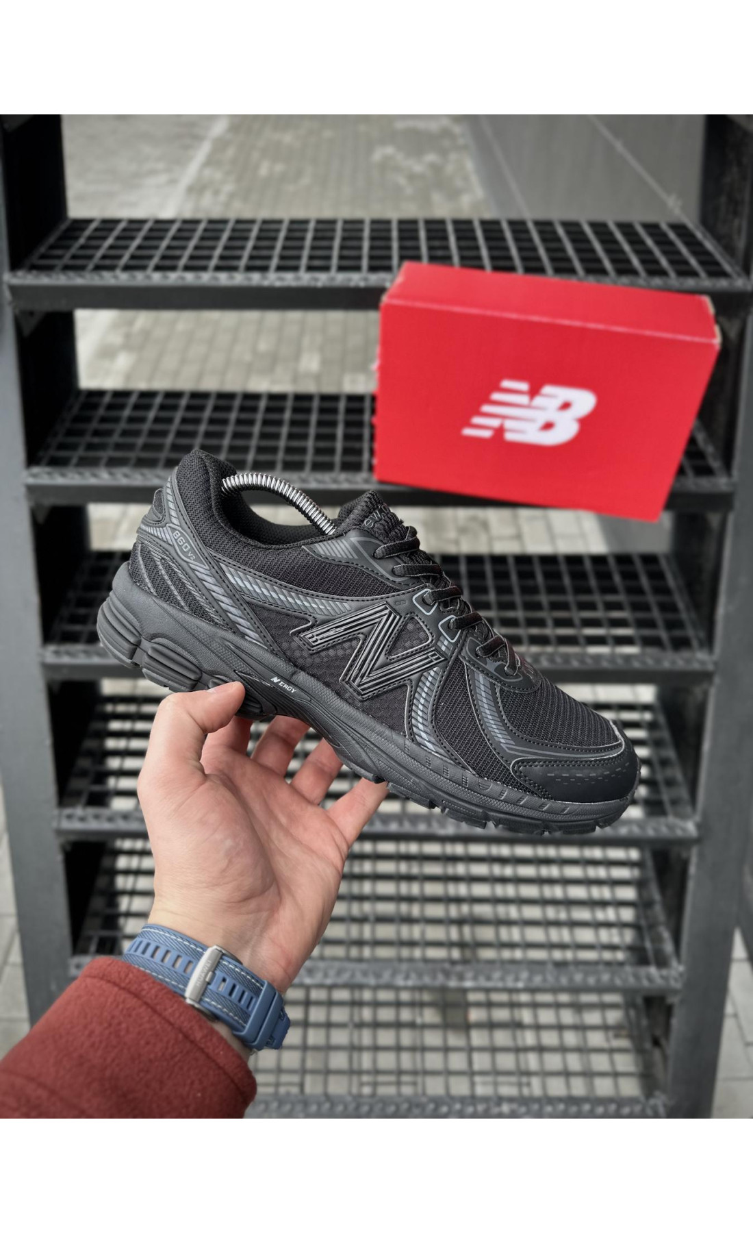 Чоловічі кросівки  Кросівки new balance v (black) (2811-1)