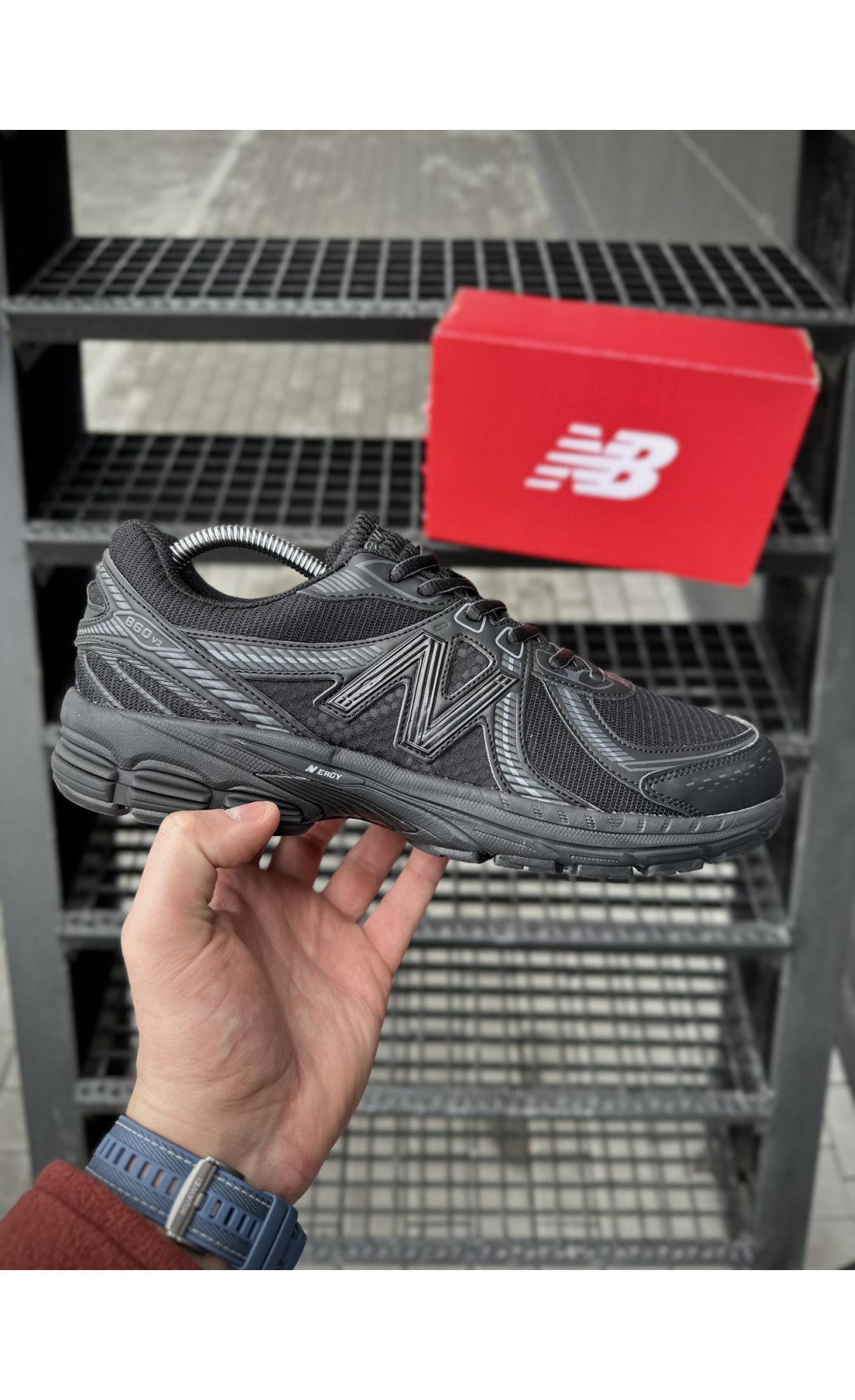 Чоловічі кросівки  Кросівки new balance v (black) (2811-1)