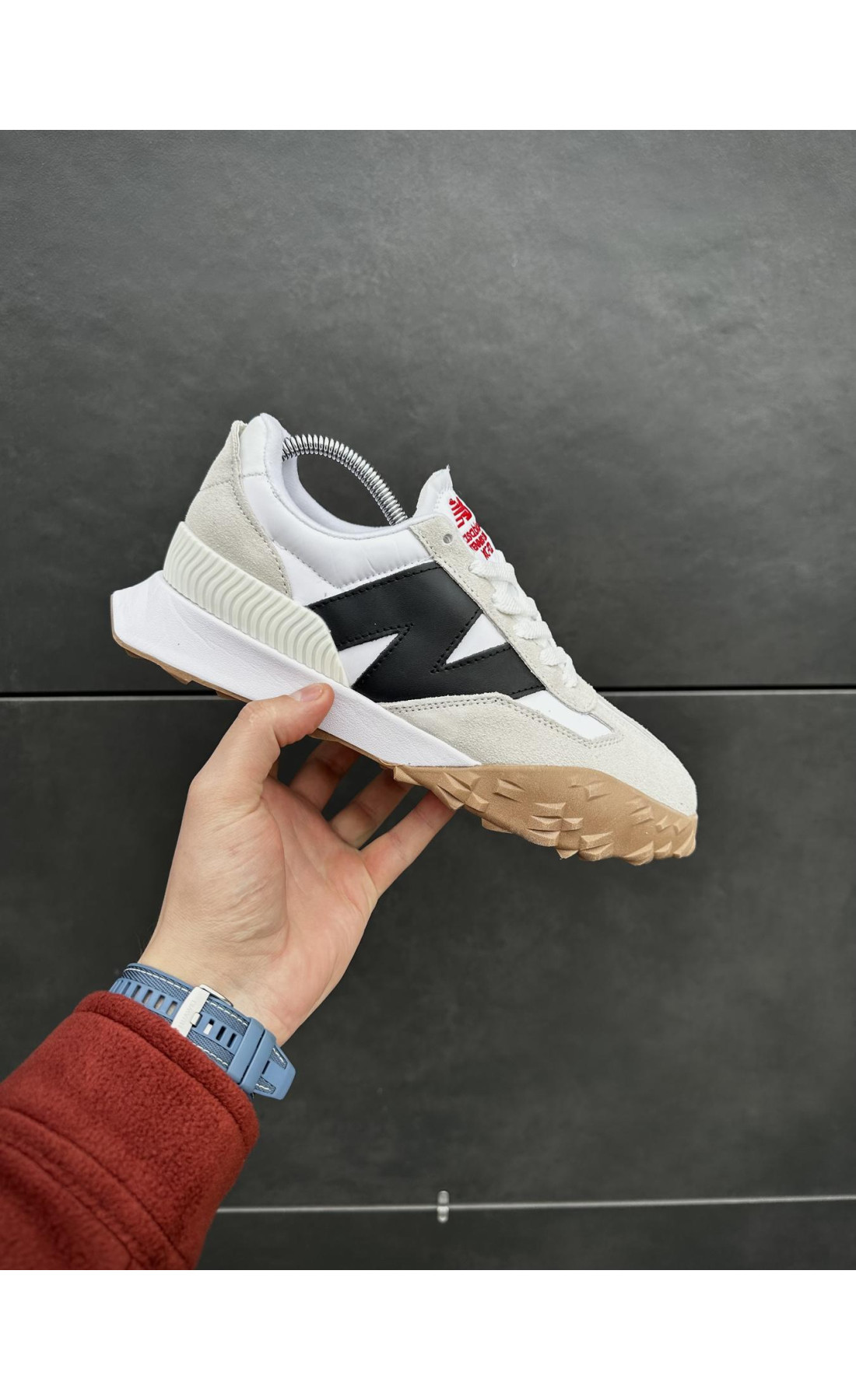 Чоловічі кросівки  Кросівки new balance xc- (беж-сірі) (462-19)