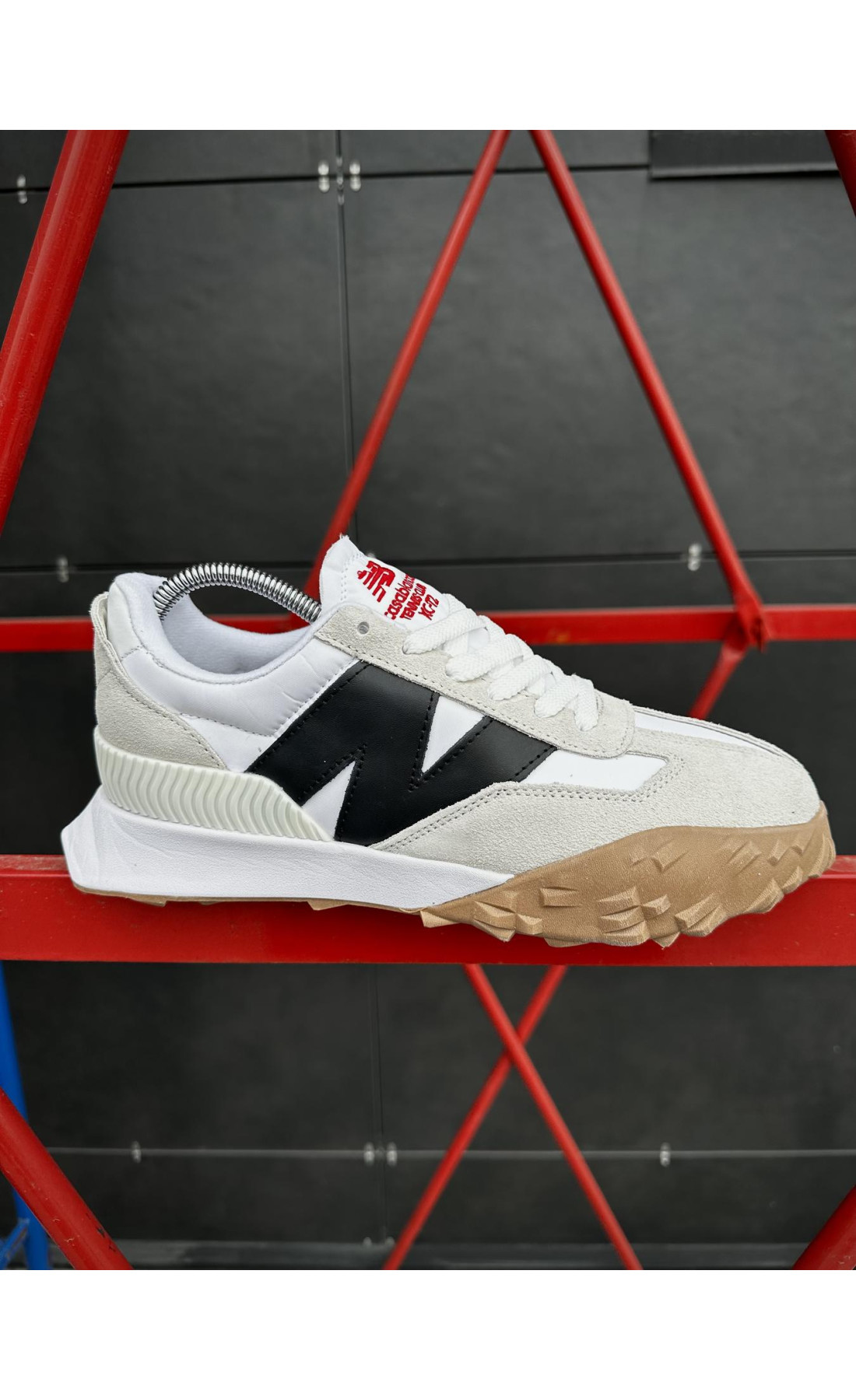 Чоловічі кросівки  Кросівки new balance xc- (беж-сірі) (462-19)