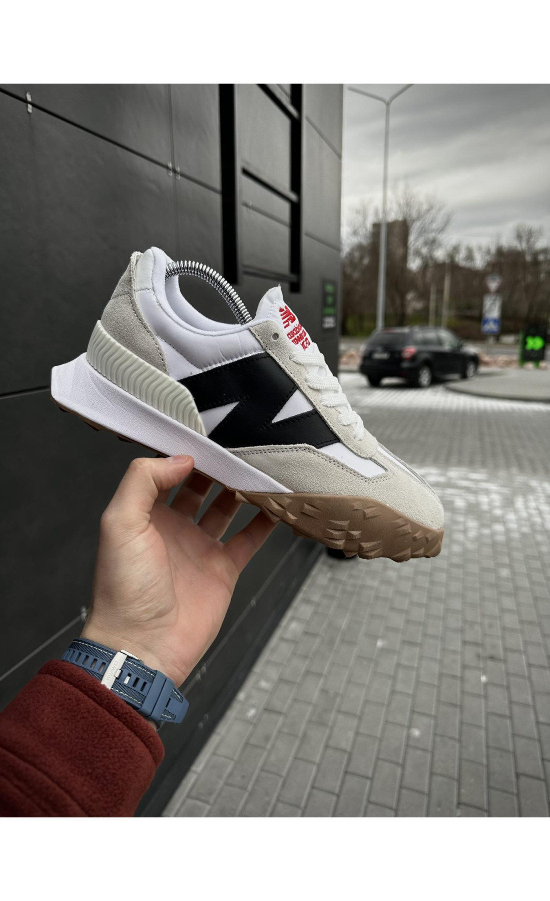 Чоловічі кросівки  Кросівки new balance xc- (беж-сірі) (462-19)