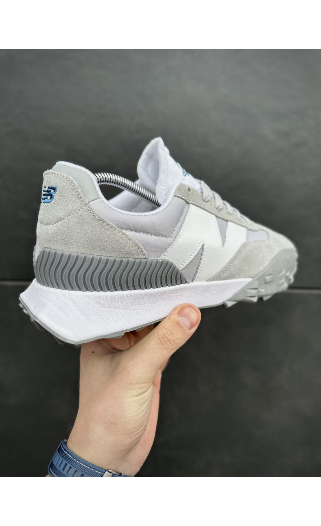 Чоловічі кросівки  Кросівки new balance xc- світло сірі (462-18)