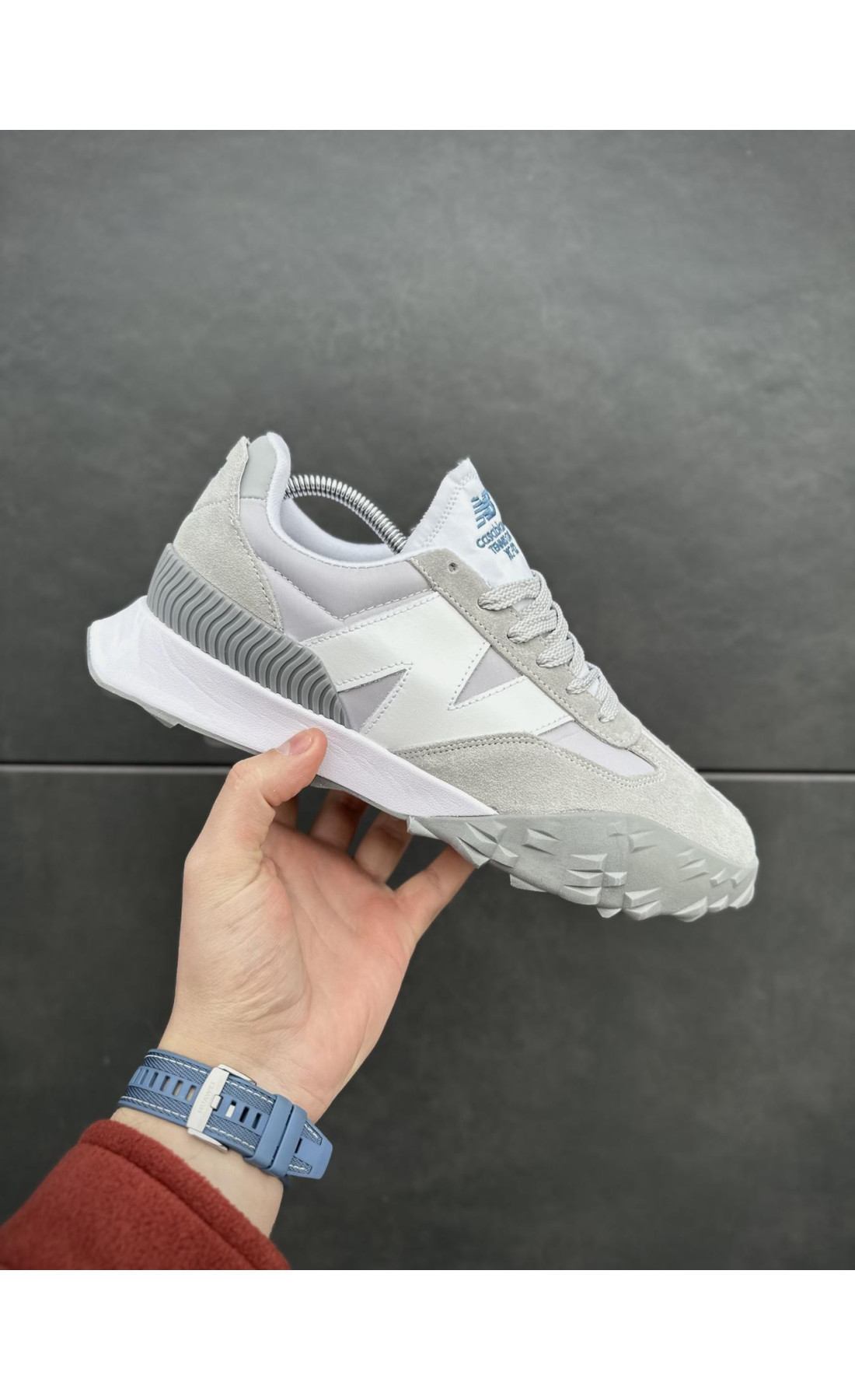 Чоловічі кросівки  Кросівки new balance xc- світло сірі (462-18)