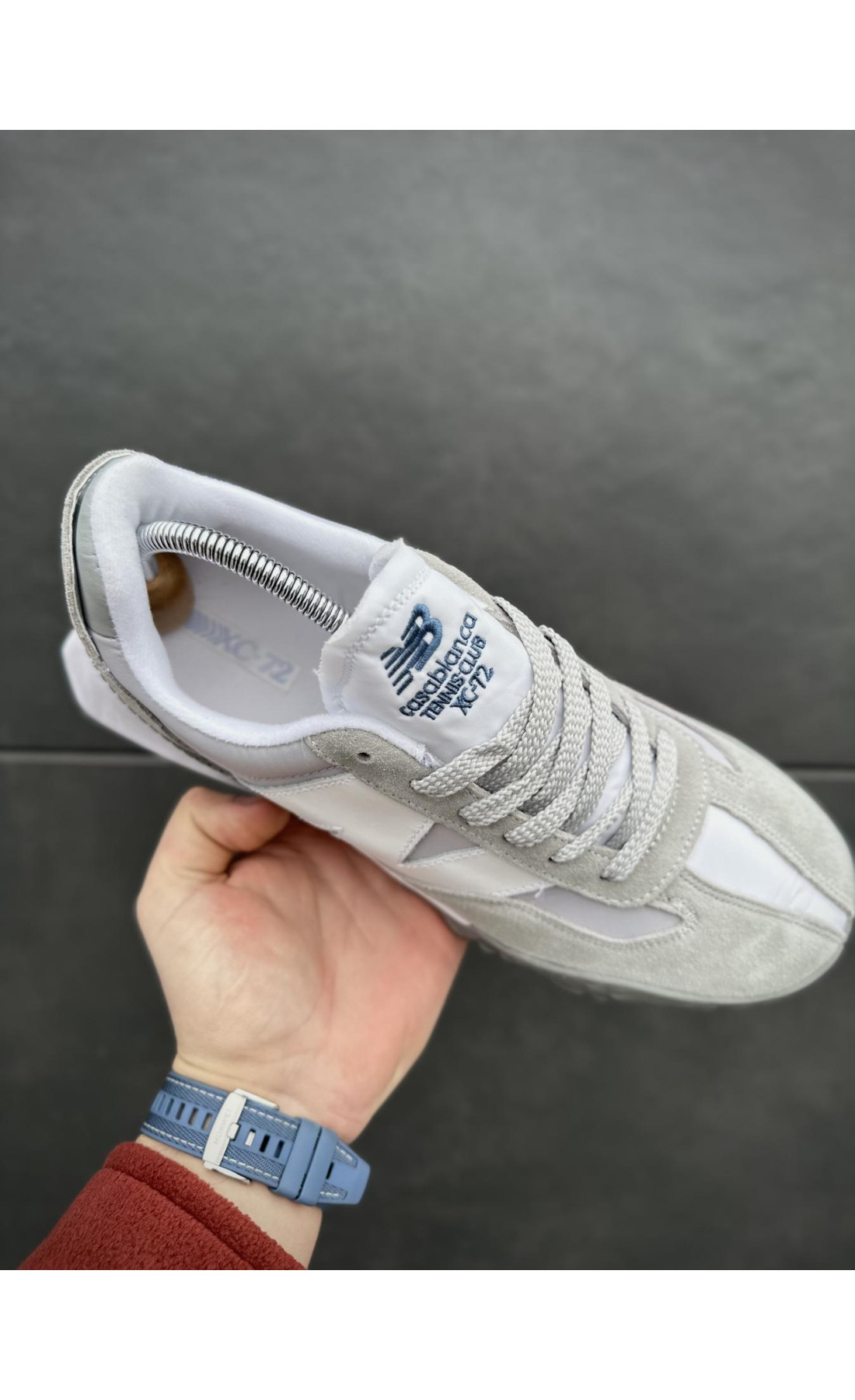 Чоловічі кросівки  Кросівки new balance xc- світло сірі (462-18)