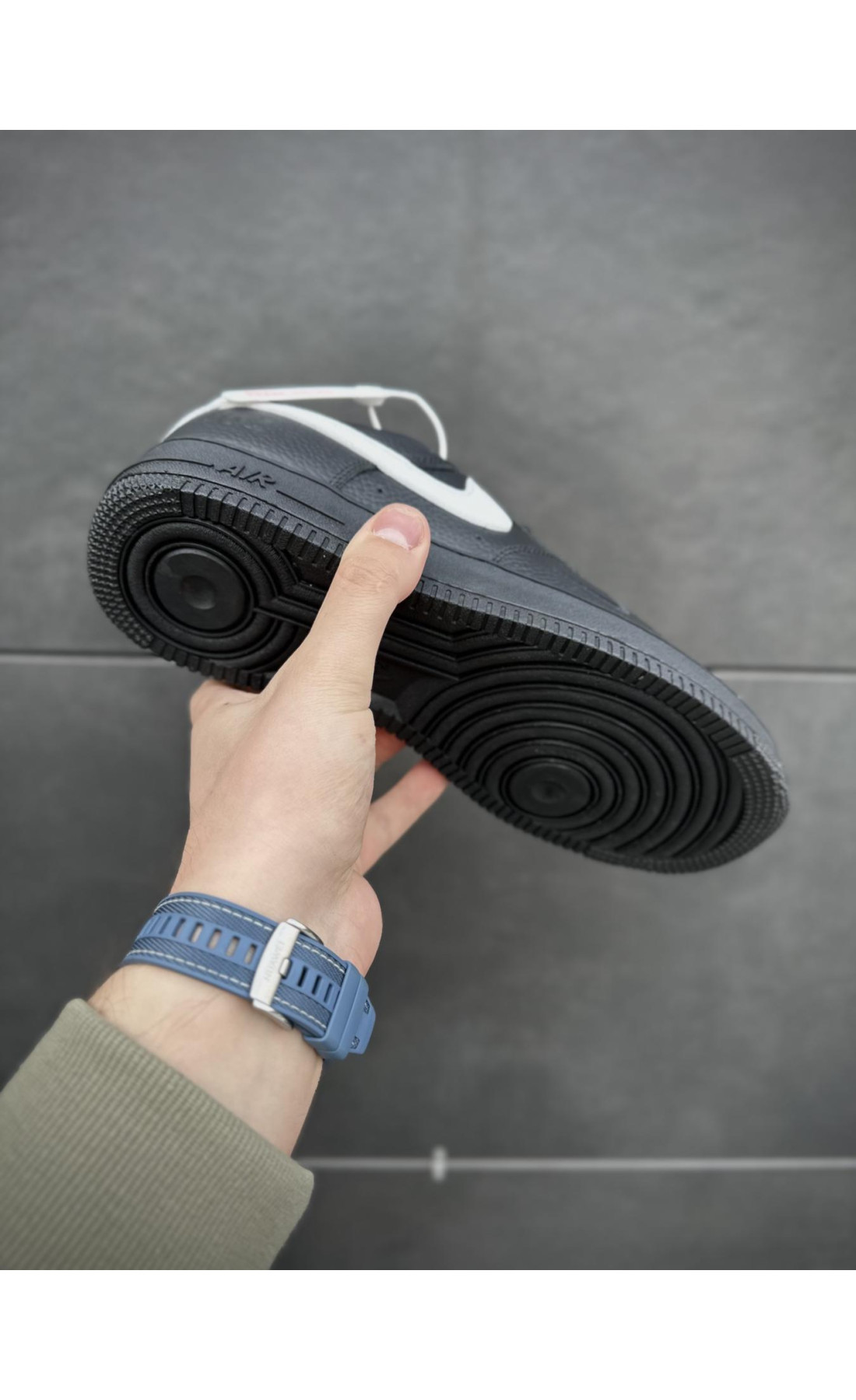 Чоловічі кросівки  Кросівки nike air force low black (18-8)