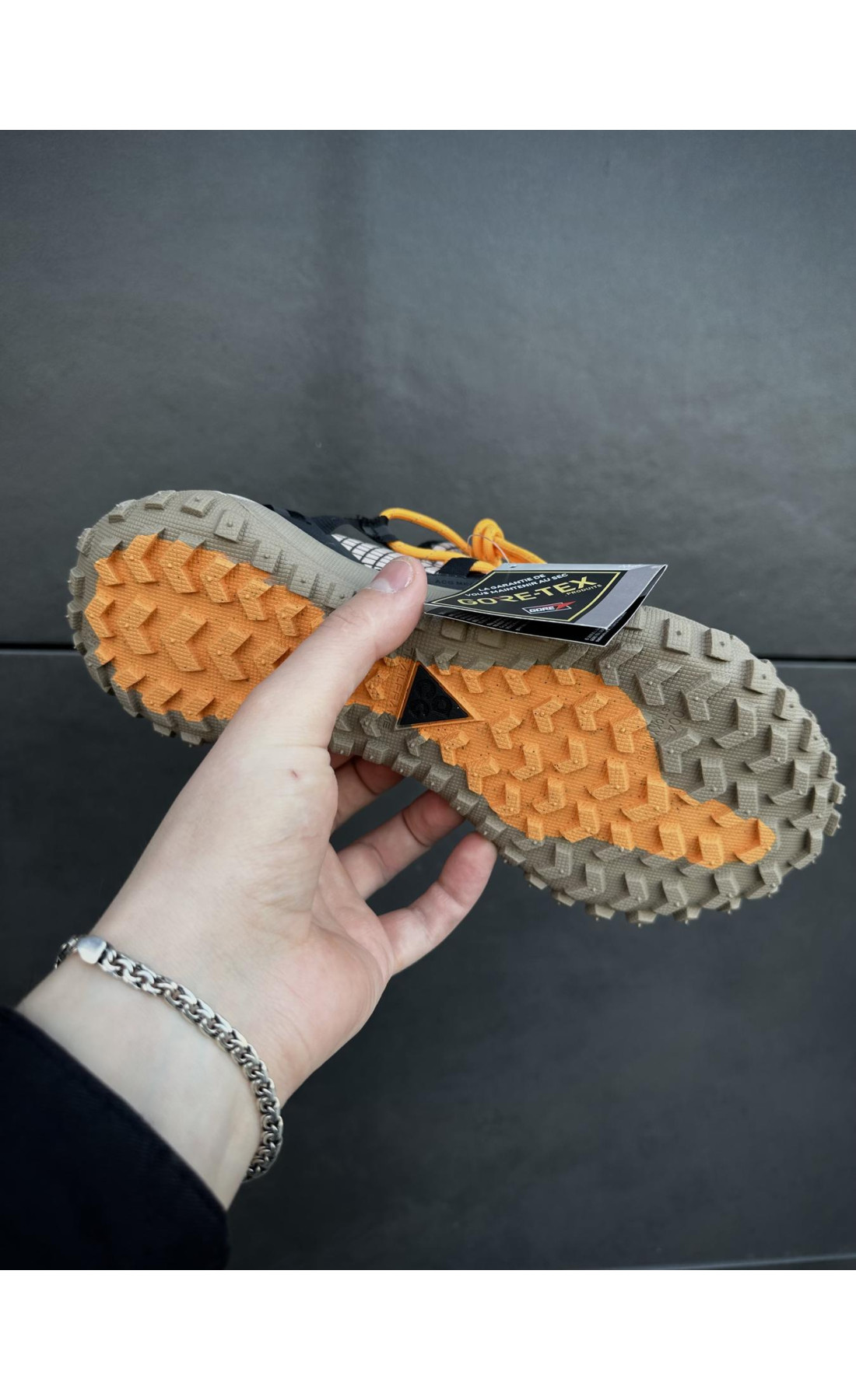 Чоловічі кросівки  Кросівки nike acg mountain fly (світлі) (327-4)