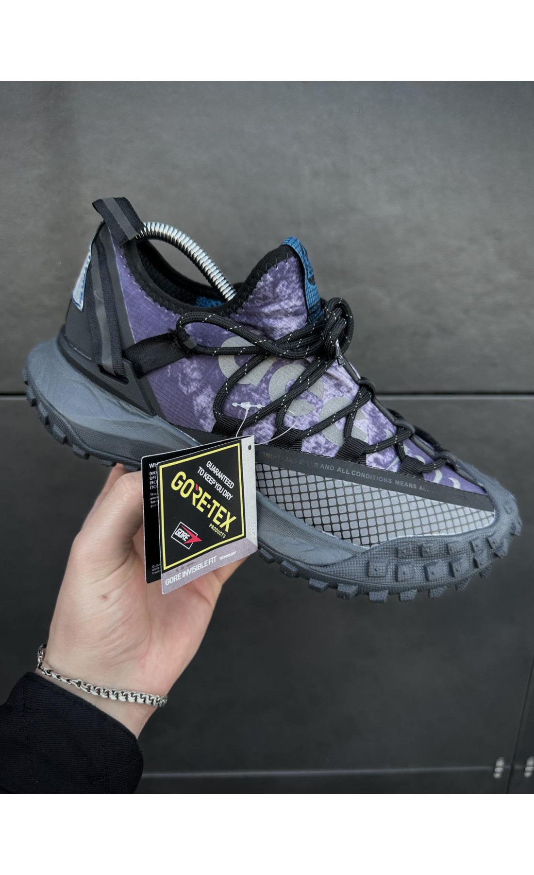 Чоловічі кросівки  Кросівки nike acg mountain fly (фіолетові) (327-3)