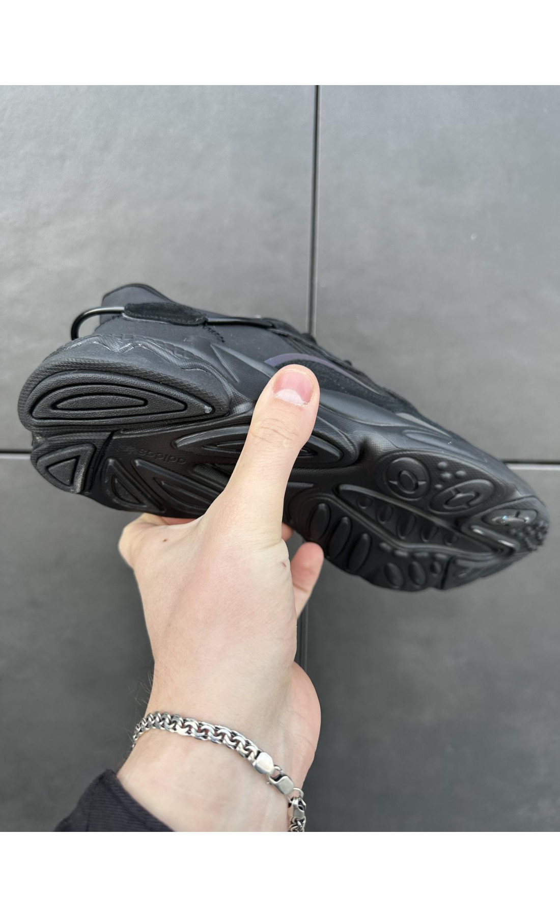 Чоловічі кросівки  Кросівки adidas ozweego (black) (331-9)