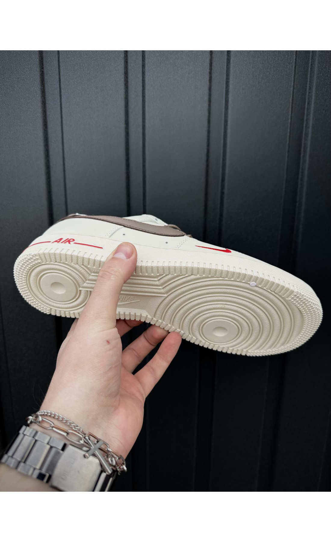 Чоловічі кросівки  Кросівки nike air force low essenti mocco (32-5)