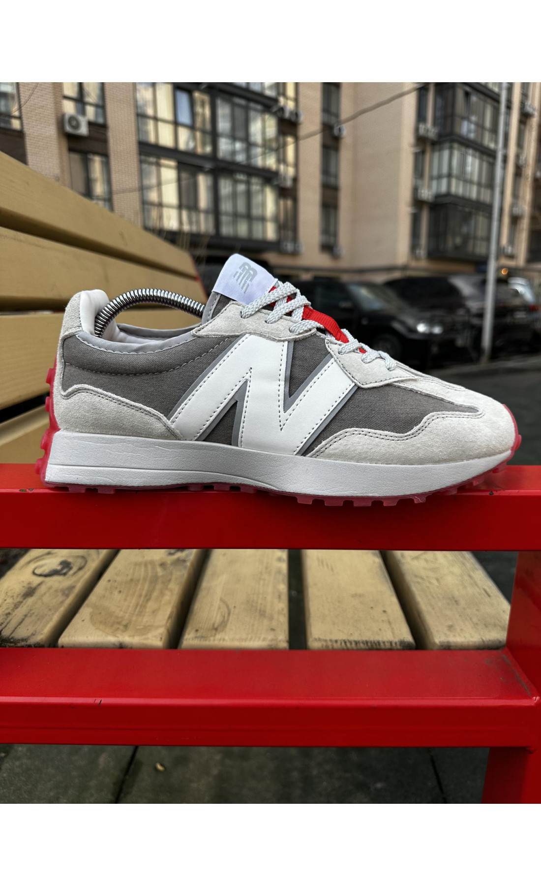 Чоловічі кросівки  Кросівки new balance (light gray) (8688-1)