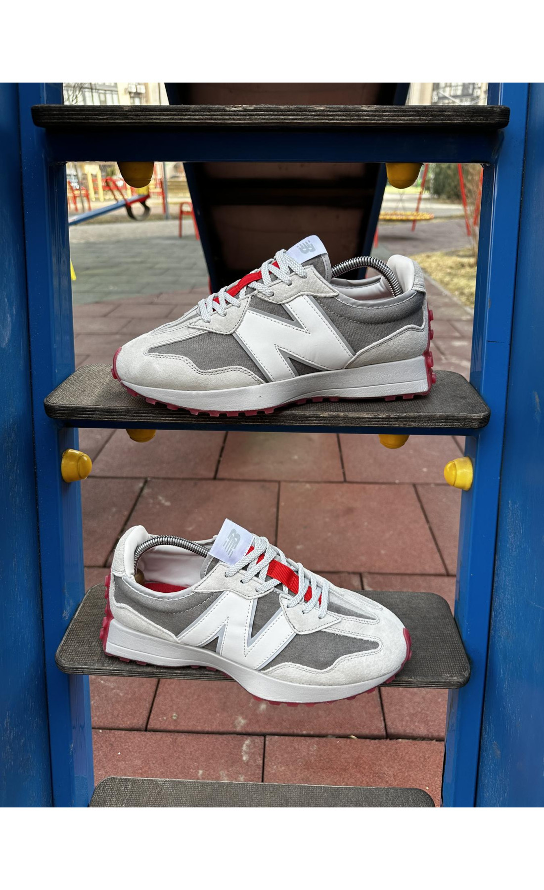 Чоловічі кросівки  Кросівки new balance (light gray) (8688-1)