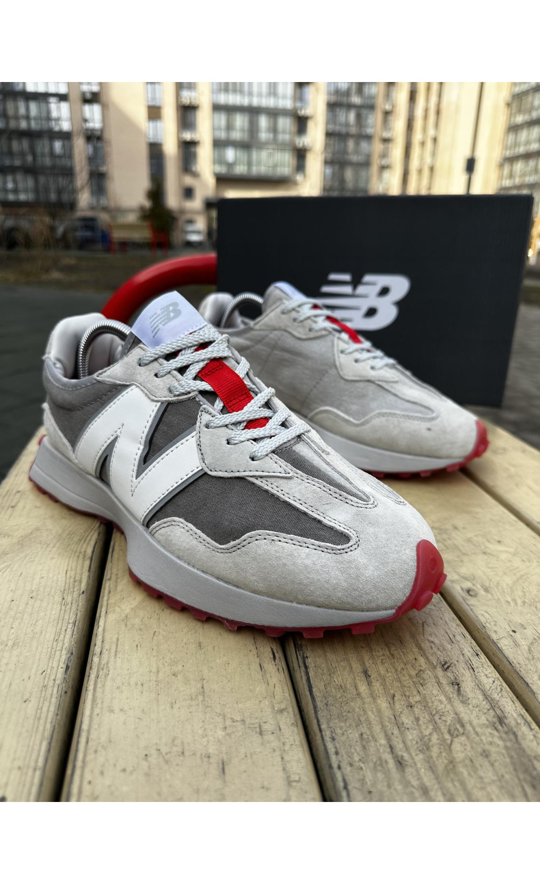 Чоловічі кросівки  Кросівки new balance (light gray) (8688-1)