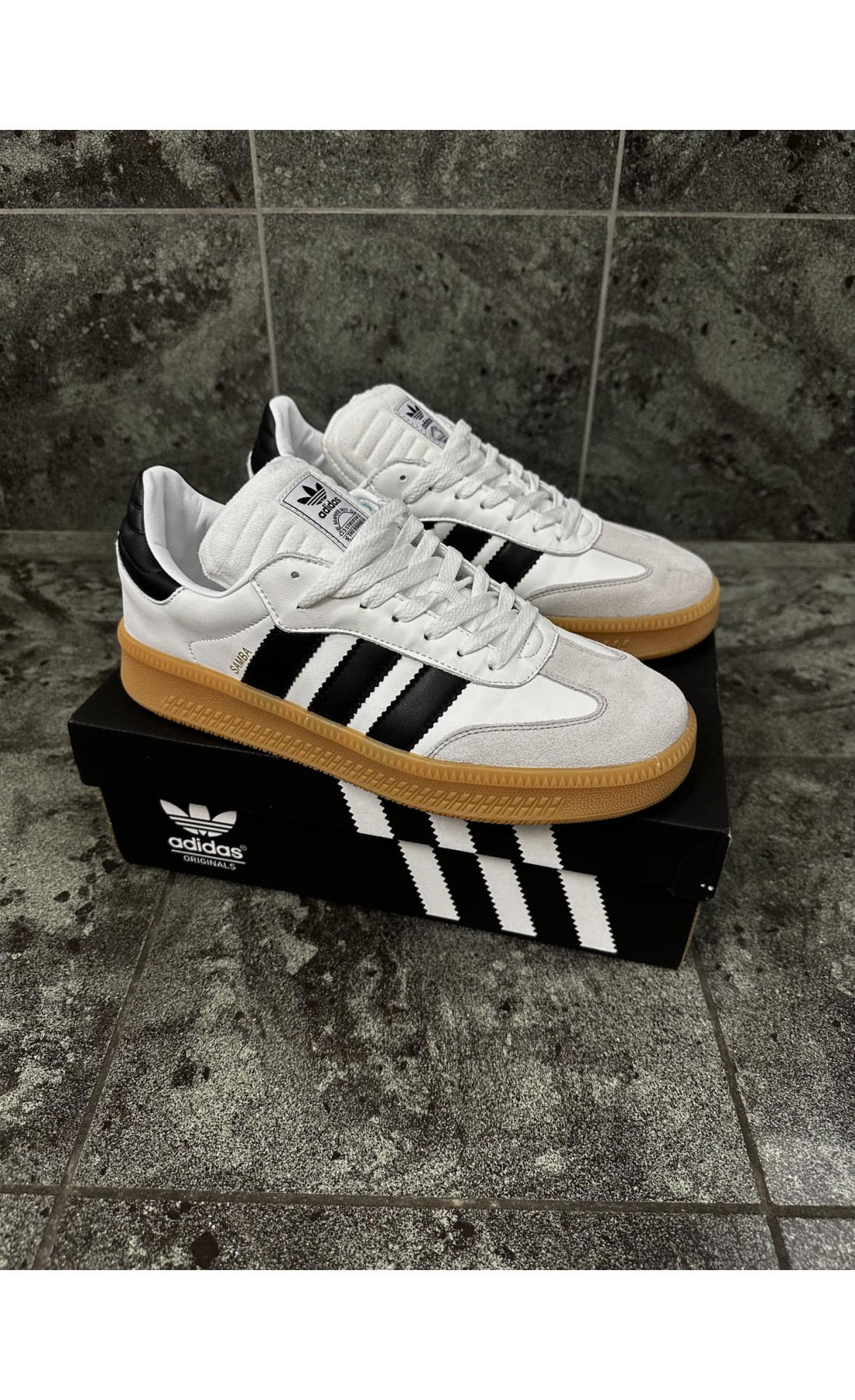 Чоловічі кросівки  Кросівки adidas samba (1379-1)