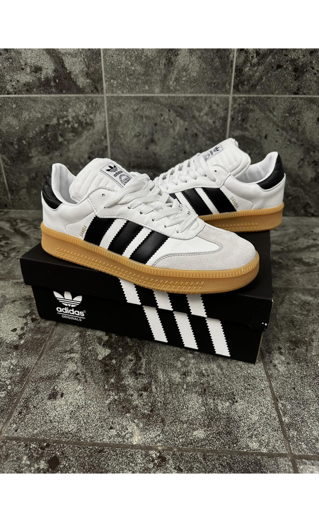 Чоловічі кросівки  Кросівки adidas samba (1379-1)