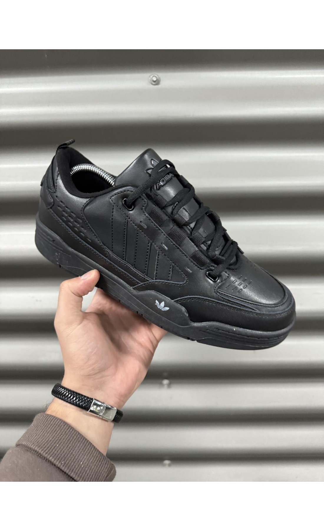 Чоловічі кросівки  Кросівки adidas adi ( all black ) (5432-6)