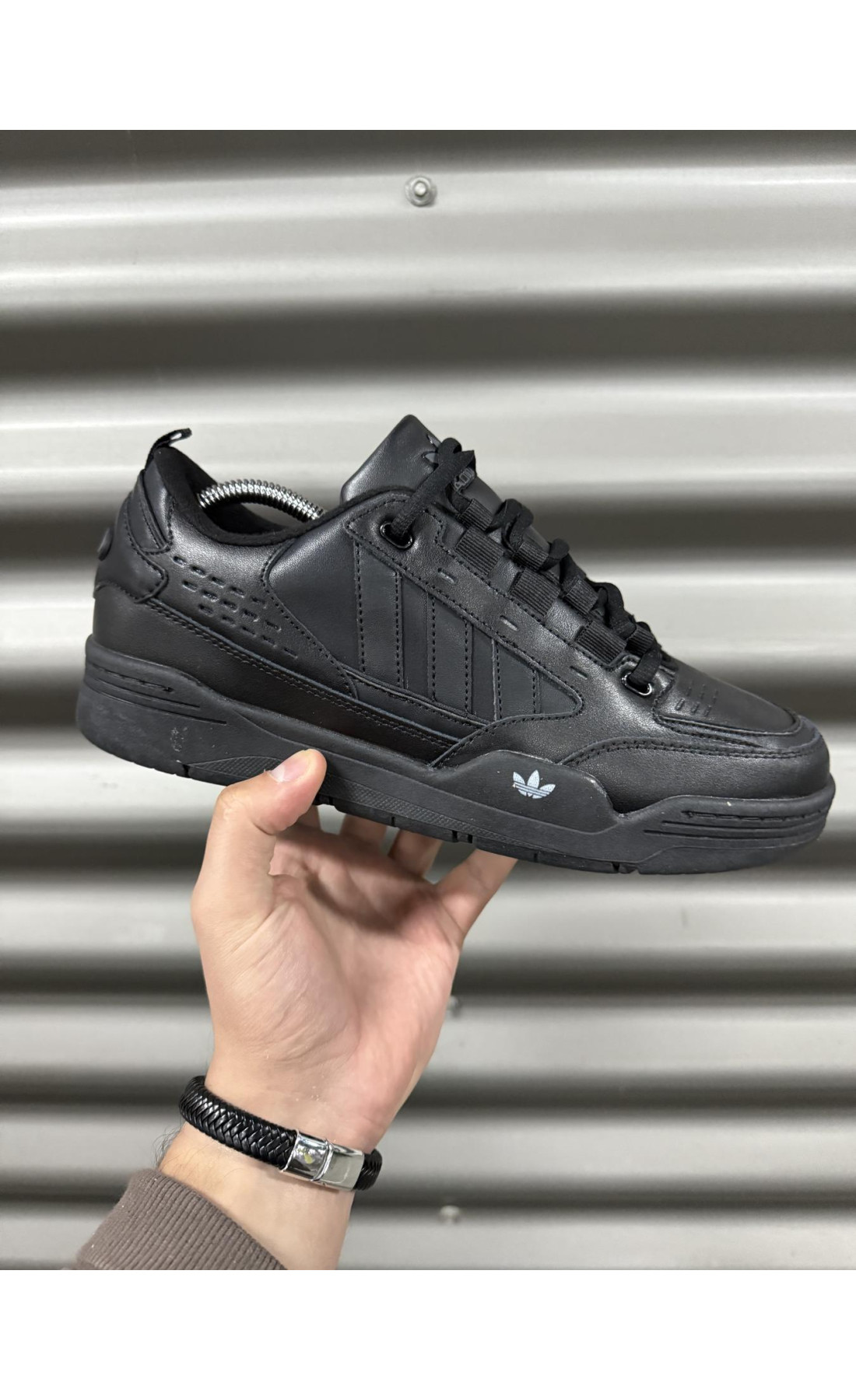Чоловічі кросівки  Кросівки adidas adi ( all black ) (5432-6)