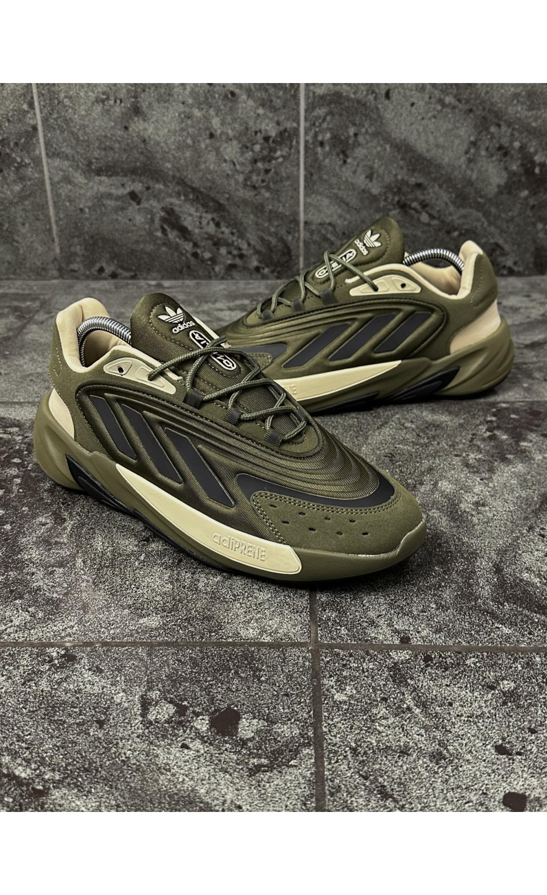 Чоловічі кросівки  Кросівки adidas ozelia (khaki) (2268-4)