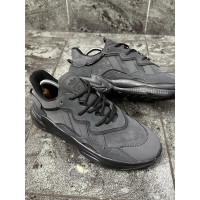 Чоловічі кросівки  Кросівки adidas ozweego (dark gray, замша) (331-6)