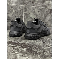 Чоловічі кросівки  Кросівки adidas ozweego (dark gray, замша) (331-6)
