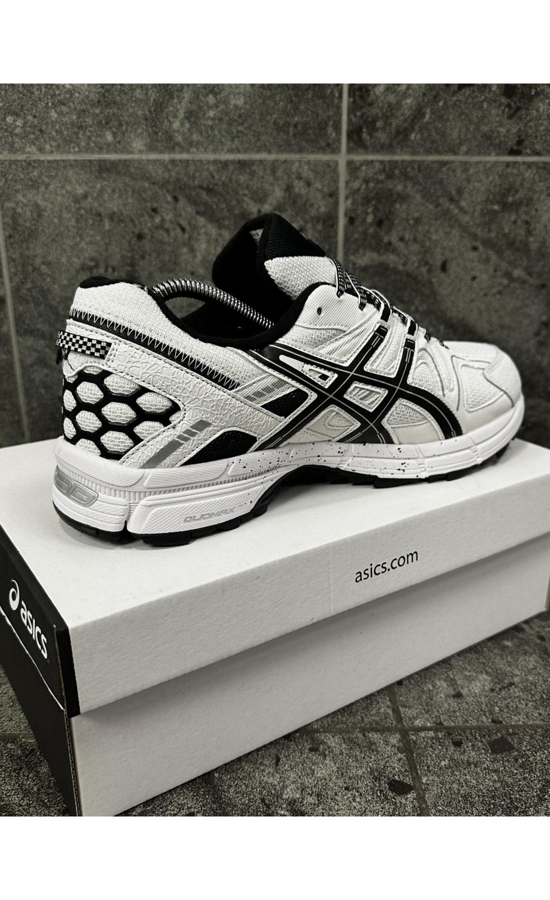 Чоловічі кросівки  Зимові кросівки asics gel-kahana (білі, з хутром) (57-7)