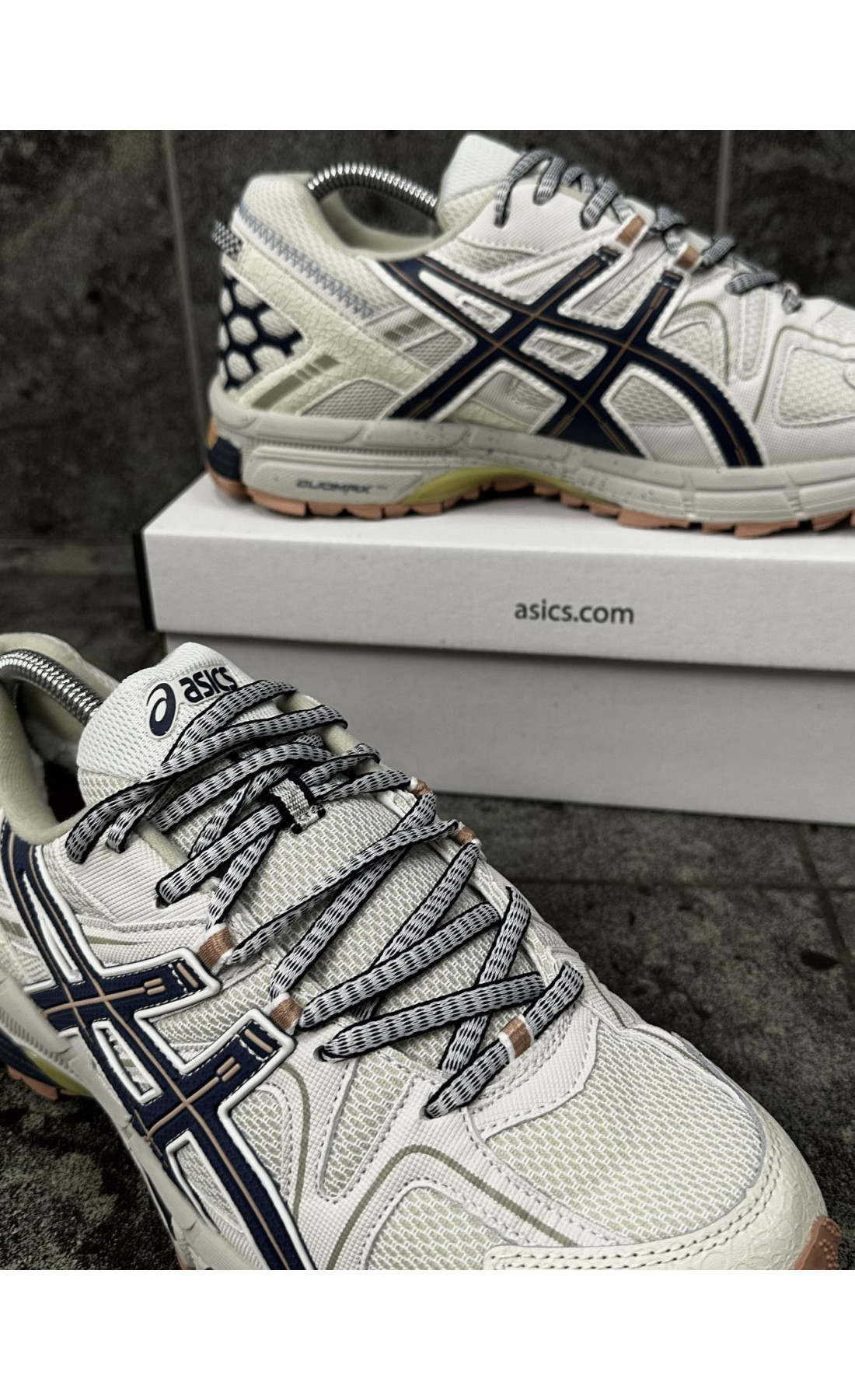 Чоловічі кросівки  Зимові кросівки asics gel-kahana (creamy, з хутром) (57-1)