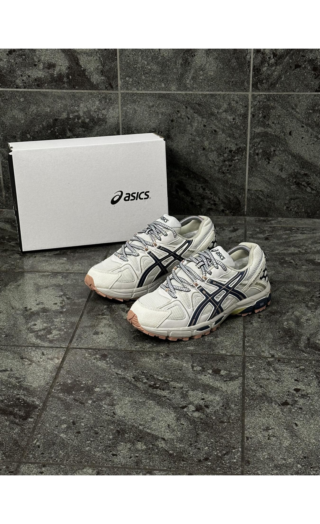 Чоловічі кросівки  Зимові кросівки asics gel-kahana (creamy, з хутром) (57-1)