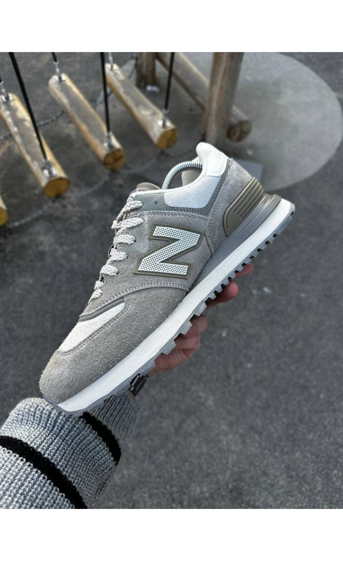 Чоловічі кросівки  Кросівки new balance х stone island (olive) (883-26)