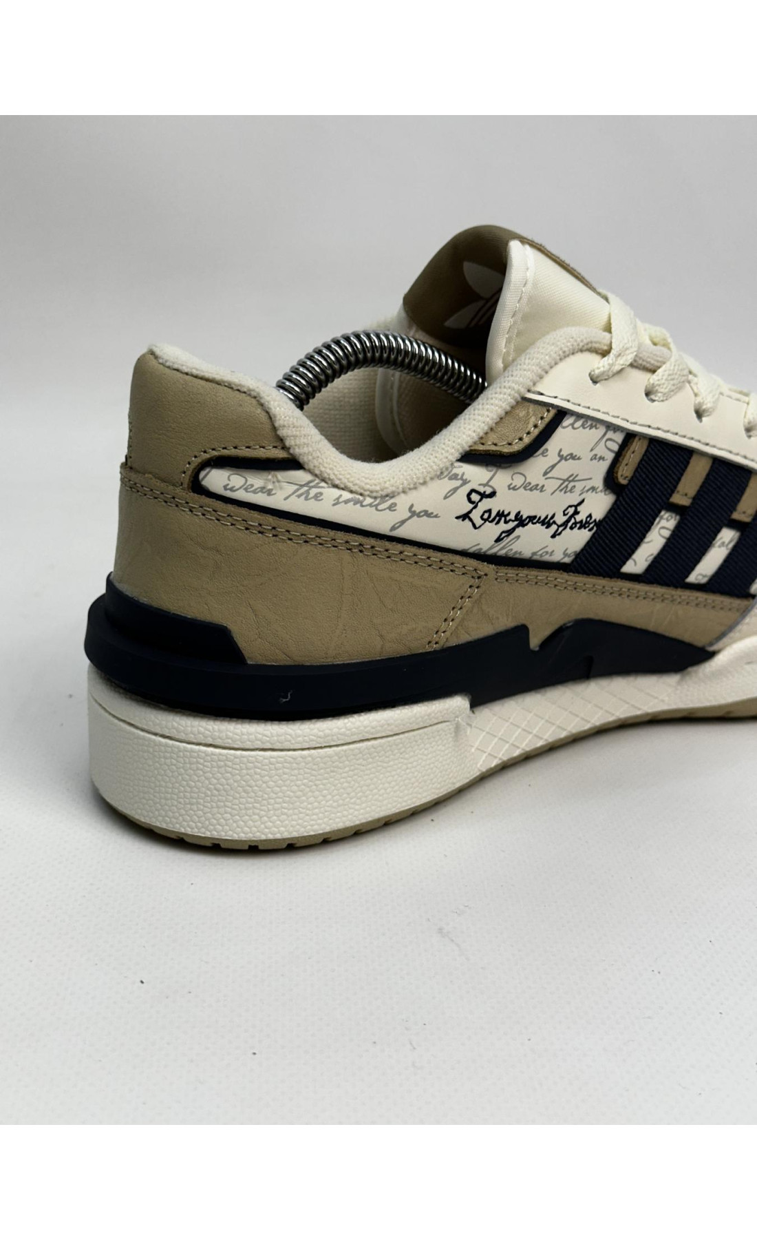 Чоловічі кросівки  Кросівки adidas forum exhibit low . (creamy) (773-27)